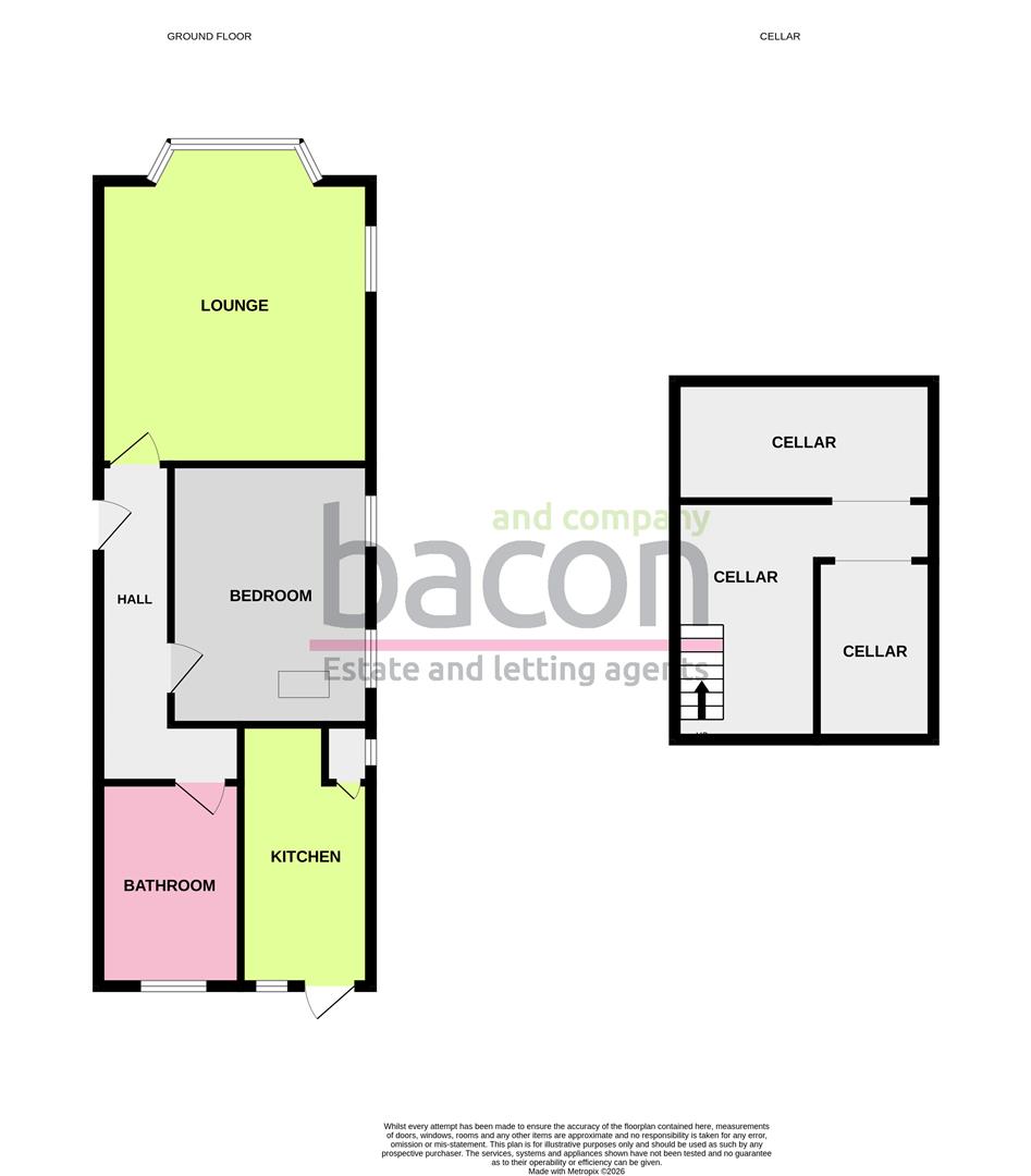 Floor Plan | Flat - Garden | Park Road, Worthing | For Sale